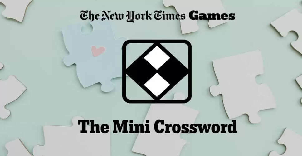 NYT Mini Crossword Solutions for June 3, 2025: Test Your Skills!