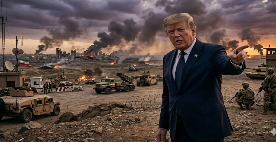 ईरान के साथ शांति वार्ता पर ट्रंप का कड़ा संदेश