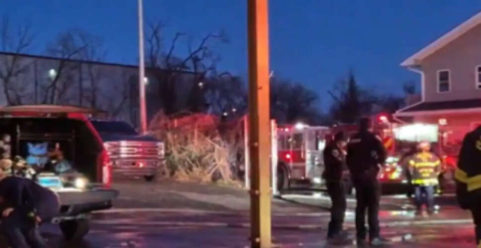 बाल्टीमोर में गैसोलीन और प्रोपेन से लगी आग, कोई घायल नहीं