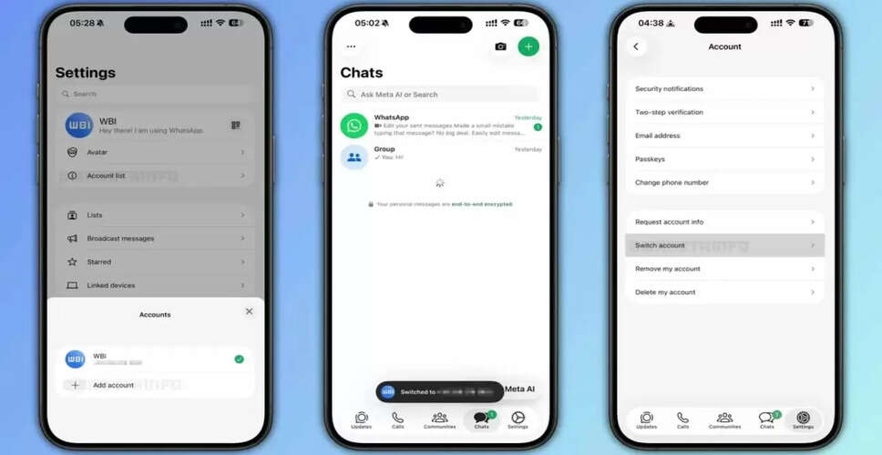 WhatsApp में एक साथ कई अकाउंट्स का उपयोग करने की नई सुविधा