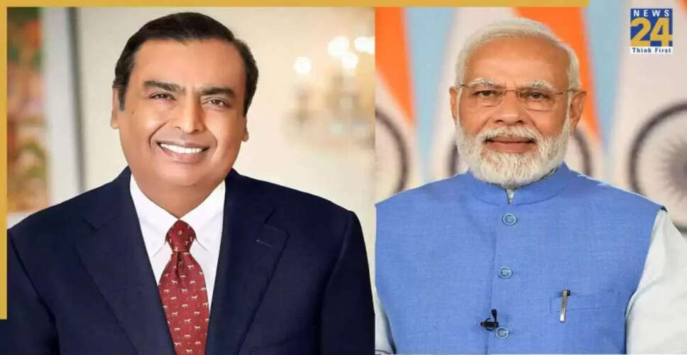 मुकेश अंबानी ने पीएम मोदी के 75वें जन्मदिन पर दी शुभकामनाएं