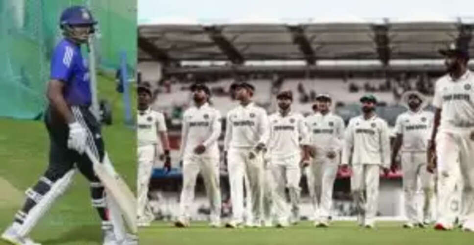 ओवल टेस्ट से पहले साईं सुदर्शन को टीम से बाहर किया गया