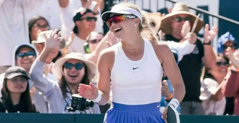 एना लेह वॉटरस: पिकलबॉल में फैशन और आत्म-अभिव्यक्ति की नई परिभाषा