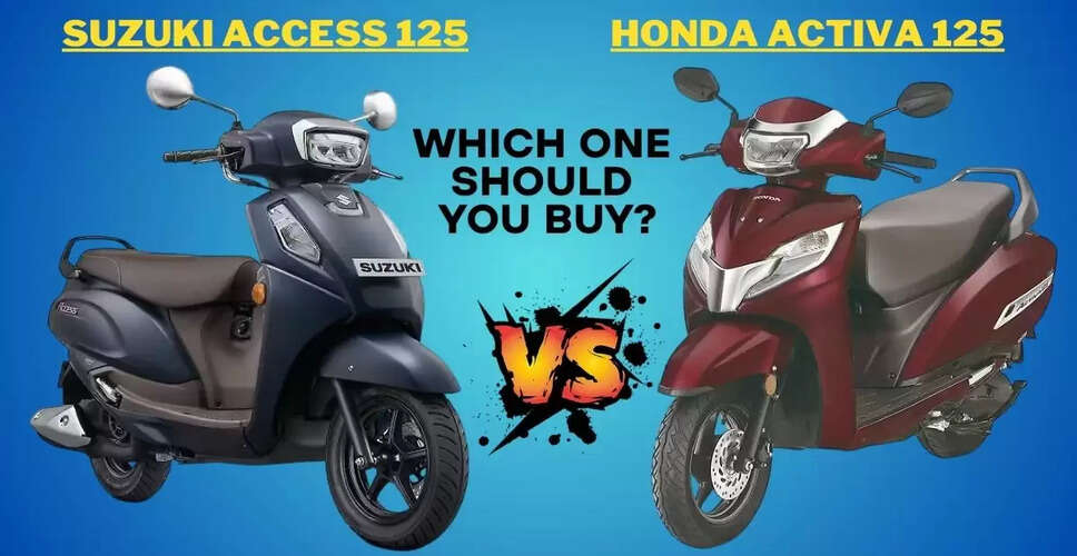 Comparative Review: 2025 Suzuki Access 125 vs Honda Activa 125