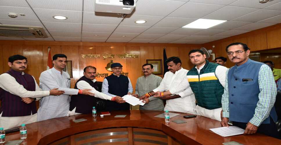 कांग्रेस की साजिश में एसपी और थानेदार शामिल : भाजपा