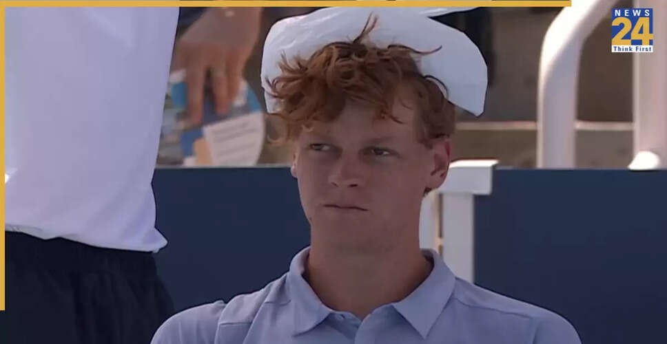 जैनिक सिन्नर की स्वास्थ्य स्थिति पर चिंता: Cincinnati Open 2025 फाइनल में रिटायरमेंट