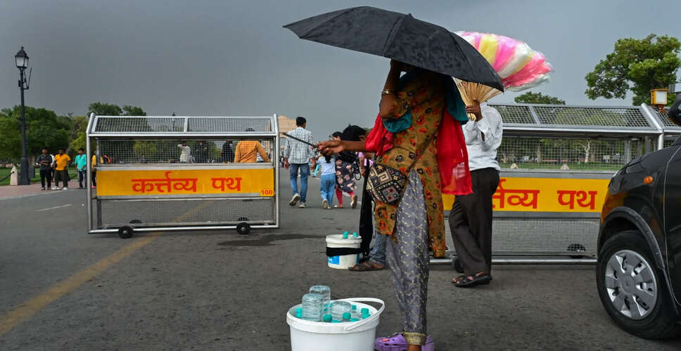 दिल्ली में मौसम चेतावनी: आंधी और भारी बारिश की संभावना