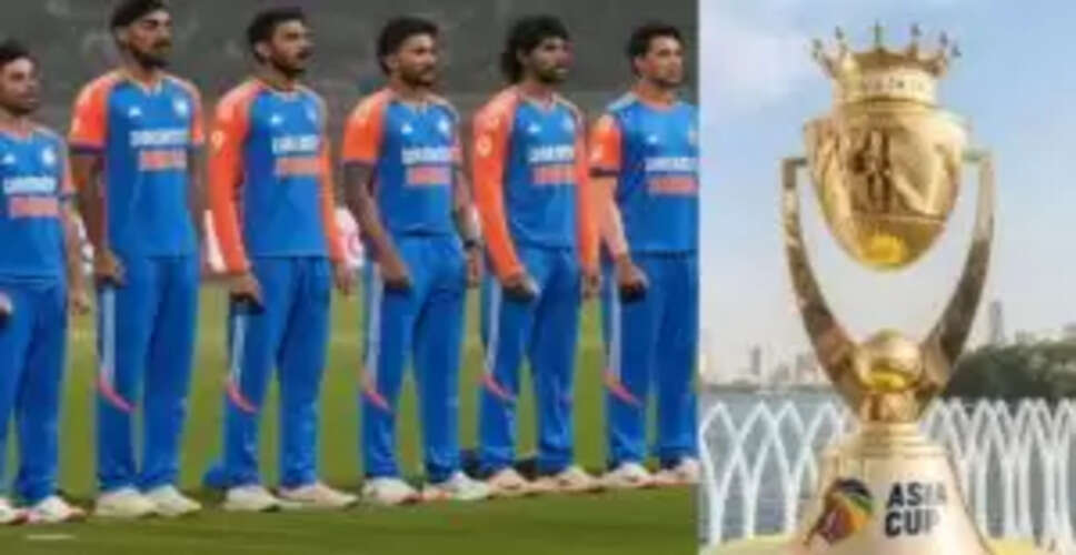 एशिया कप 2025 के लिए भारत की संभावित प्लेइंग 11 की घोषणा