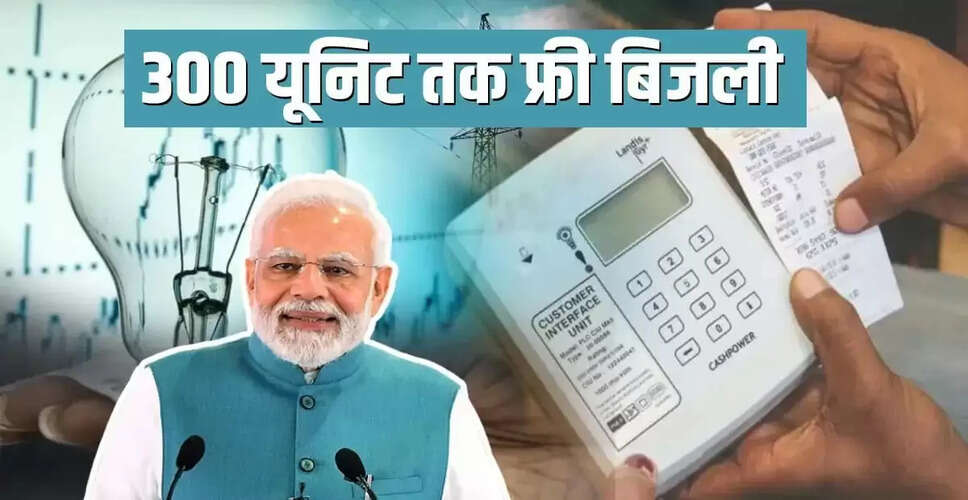 सरकार की नई मुफ्त बिजली योजना: 300 यूनिट तक बिजली बिल शून्य