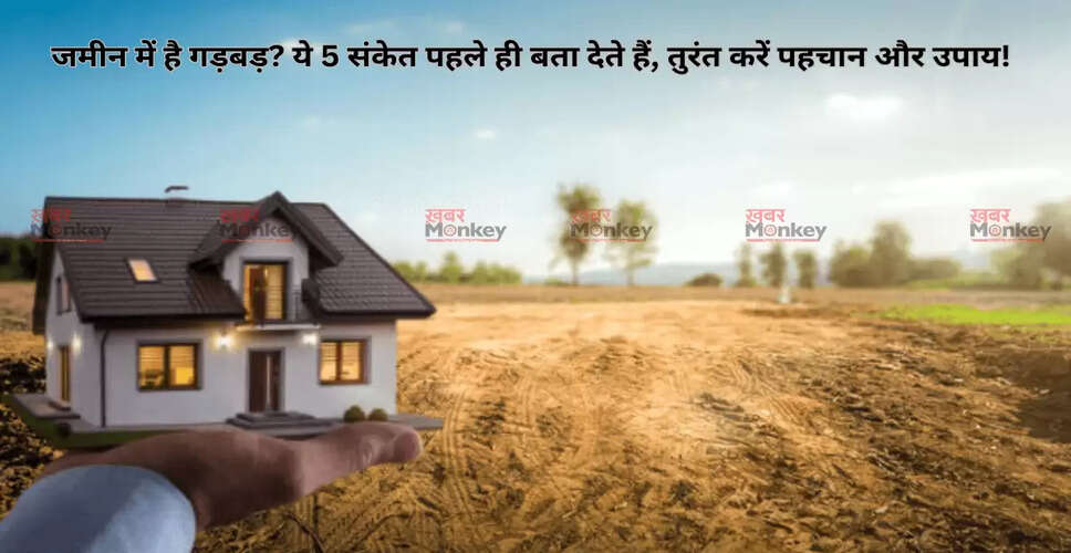 भूमि दोष के संकेत और उनके समाधान: जानें वास्तु शास्त्र के अनुसार