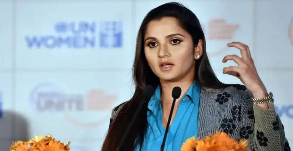 सानिया मिर्ज़ा ने राष्ट्रीय खेल प्रशासन अधिनियम की सराहना की