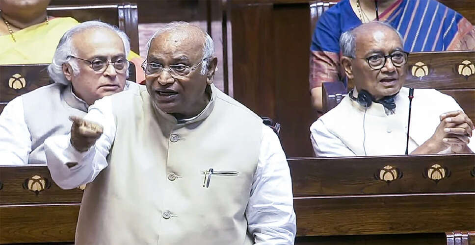 राज्यसभा में सुरक्षा कर्मियों के उपयोग पर मल्लिकार्जुन खड़गे की कड़ी प्रतिक्रिया