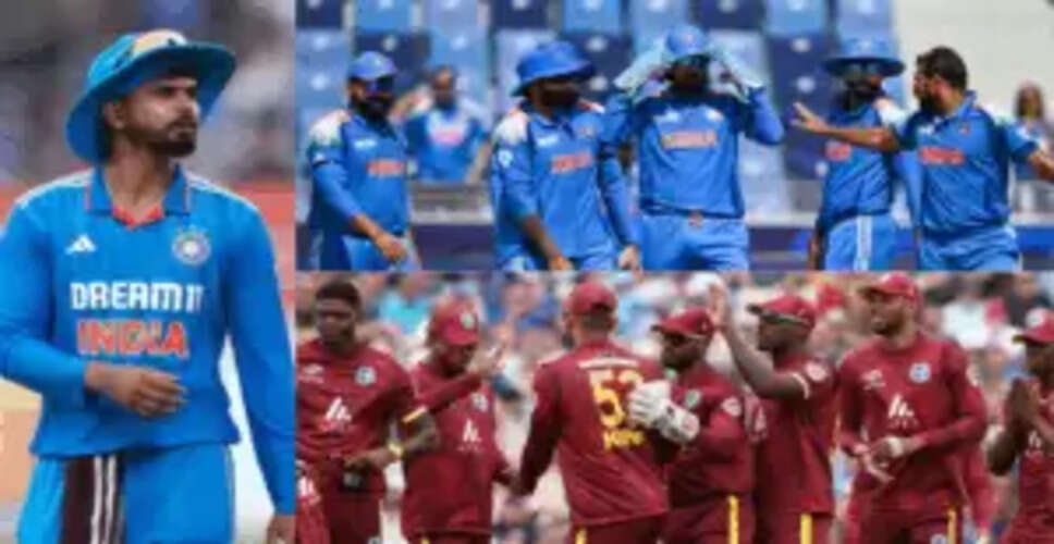 वेस्टइंडीज के खिलाफ ODI सीरीज के लिए टीम इंडिया का चयन, अय्यर बने कप्तान