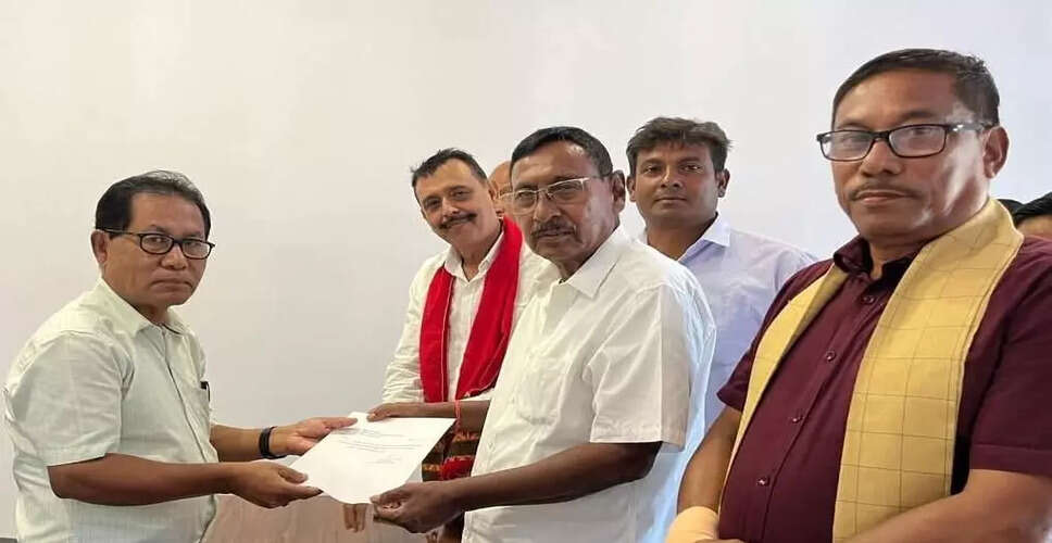 दिव्यांगता के मुद्दे पर भाजपा की बैठक में राजेन गोहाईन का इस्तीफा