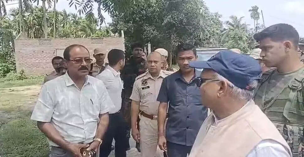 असम में नेघेरिबिल में भूमि खाली कराने की तैयारी शुरू