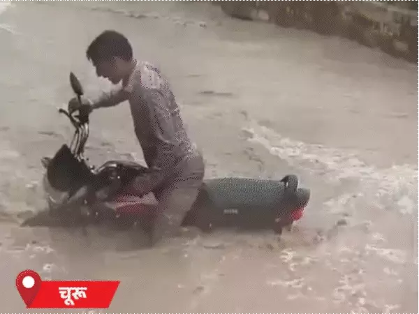 राजस्थान में मौसम का बदलाव: बारिश और ओलावृष्टि से जनजीवन प्रभावित
