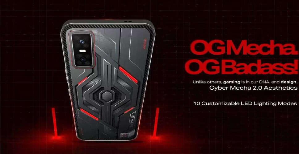 Infinix GT 30 Pro 5G: Launching in India with Impressive Features