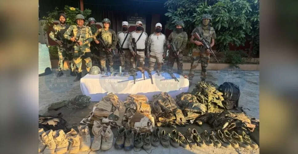 मणिपुर में सुरक्षा बलों ने आतंकवादी को गिरफ्तार किया, भारी मात्रा में हथियार बरामद