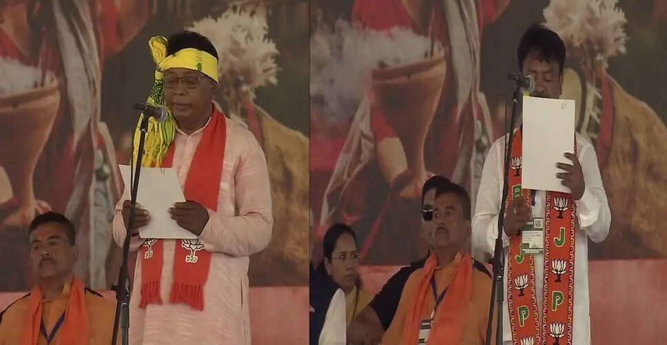 शुभेंदु अधिकारी ने पश्चिम बंगाल के मुख्यमंत्री के रूप में शपथ ली