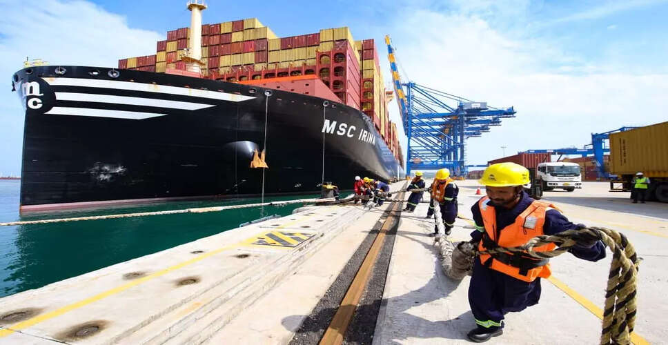 MSC Irina का थिरुवनंतपुरम में आगमन, भारत के लिए एक नया मील का पत्थर