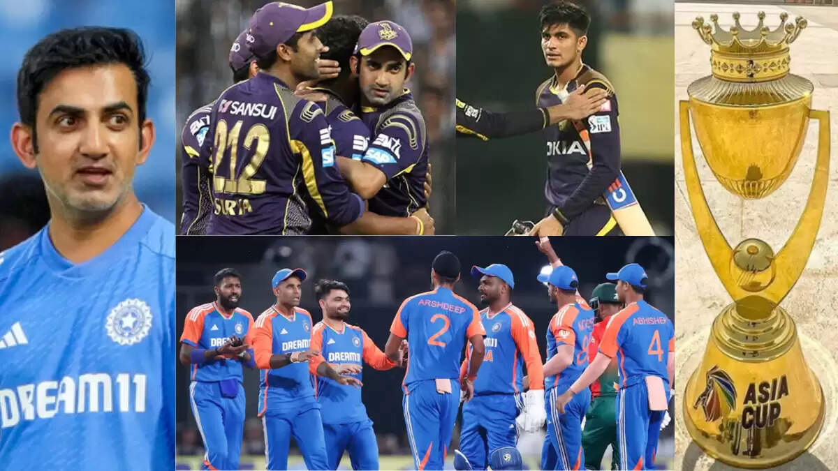 2025 एशिया कप के लिए भारतीय टीम का ऐलान, KKR से जुड़े 8 खिलाड़ियों को मिली जगह