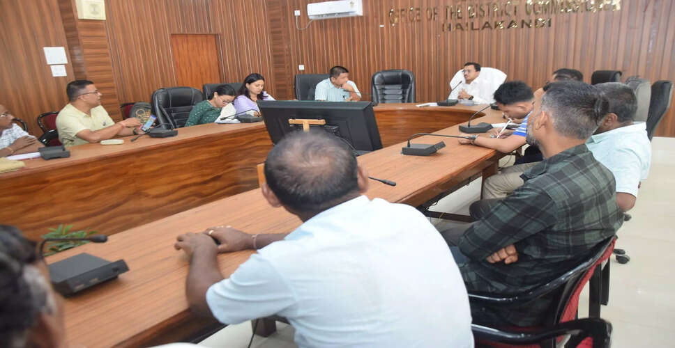मुहर्रम के लिए हाइलाकांडी प्रशासन ने उठाए सुरक्षा कदम