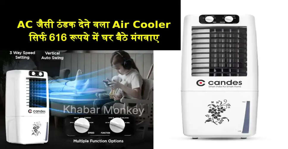गर्मी में राहत: Candes 12 L पोर्टेबल एयर कूलर पर शानदार छूट