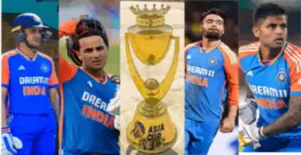 एशिया कप 2025 के लिए टीम इंडिया का 15 सदस्यीय चयन, सूर्या बने कप्तान
