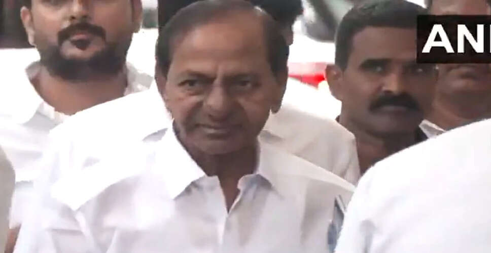 केसीआर ने कलेश्वरम परियोजना में अनियमितताओं की जांच के लिए आयोग के समक्ष पेश हुए