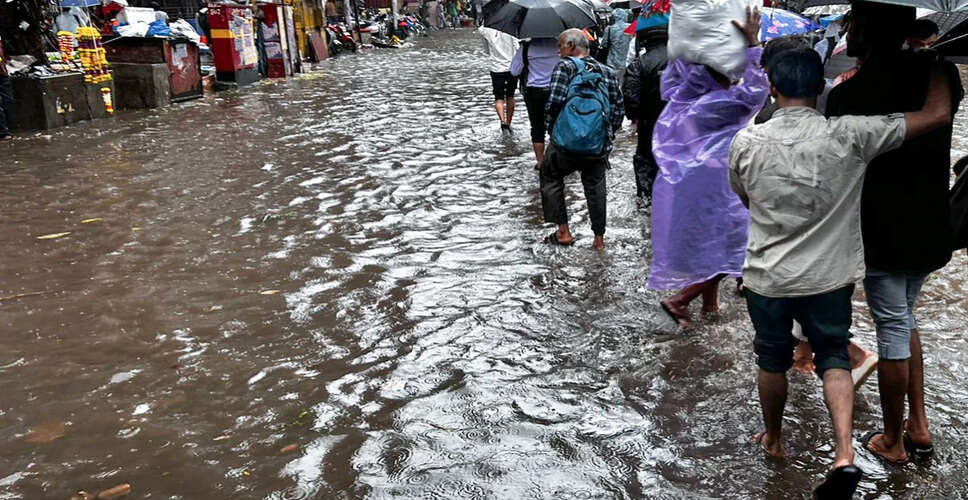 राजस्थान में भारी बारिश से कई जिले जलमग्न, अलर्ट जारी