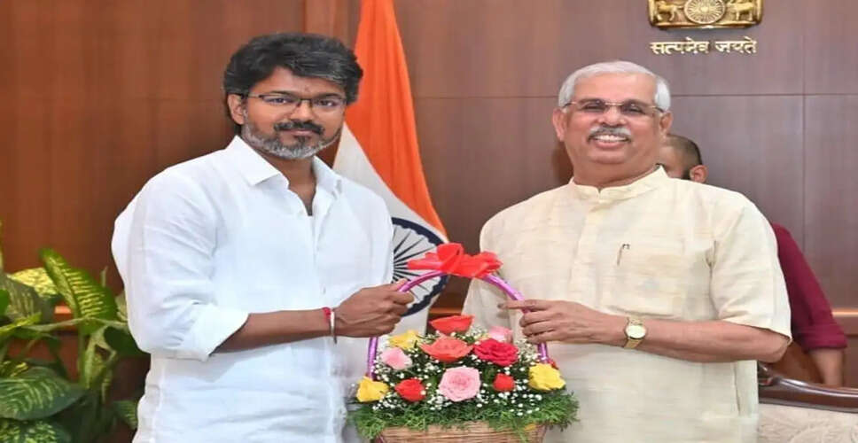 विजय तमिलनाडु के मुख्यमंत्री बनने के करीब, समर्थन से बनी नई सरकार की संभावना