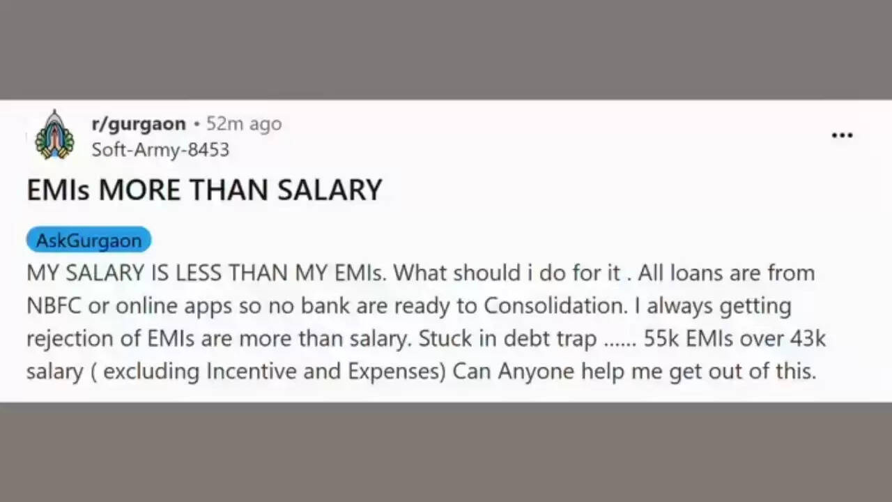 कर्ज के जाल में फंसे लोग: सैलरी से ज्यादा EMI का संकट