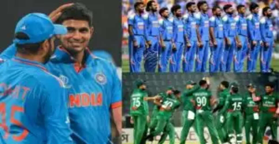 बांग्लादेश ODI सीरीज में रोहित शर्मा और शुभमन गिल की कप्तानी