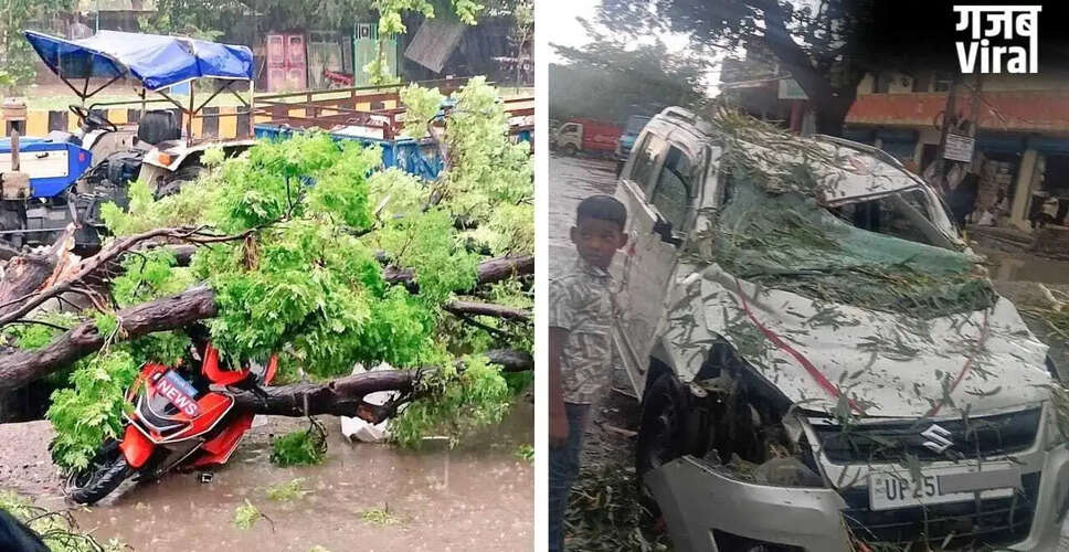 उत्तर प्रदेश में आंधी-तूफान से हुई तबाही: 111 लोगों की मौत