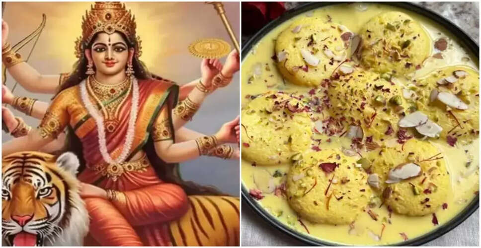 माँ चंद्रघंटा की पूजा और स्वादिष्ट रस्मलाई बनाने की विधि