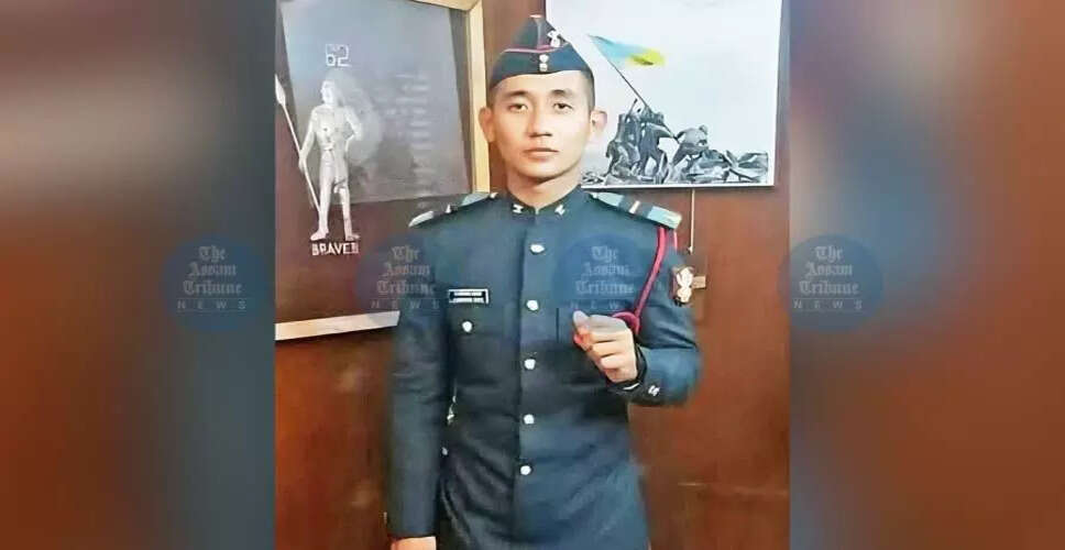 कैप्टन लालरिनवमा सैलो को मिला कीर्ति चक्र, मिजोरम का गौरव