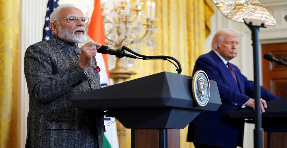 प्रधानमंत्री मोदी ने ट्रंप की दोस्ती की सराहना की