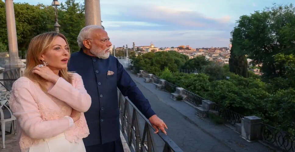 प्रधानमंत्री मोदी का इटली दौरा: जॉर्जिया मेलोनी से मुलाकात और कोलोसियम की यात्रा