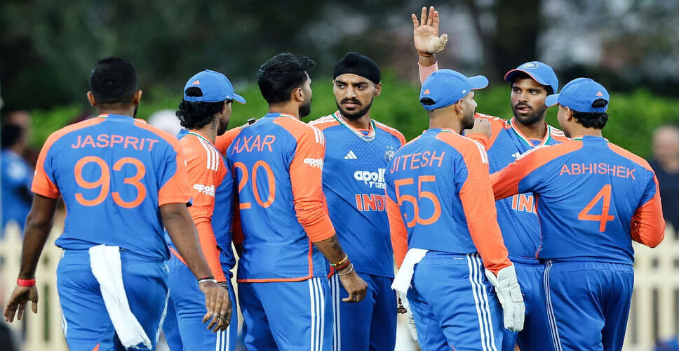 भारत ने ऑस्ट्रेलिया को हराकर टी20 सीरीज में बढ़त बनाई