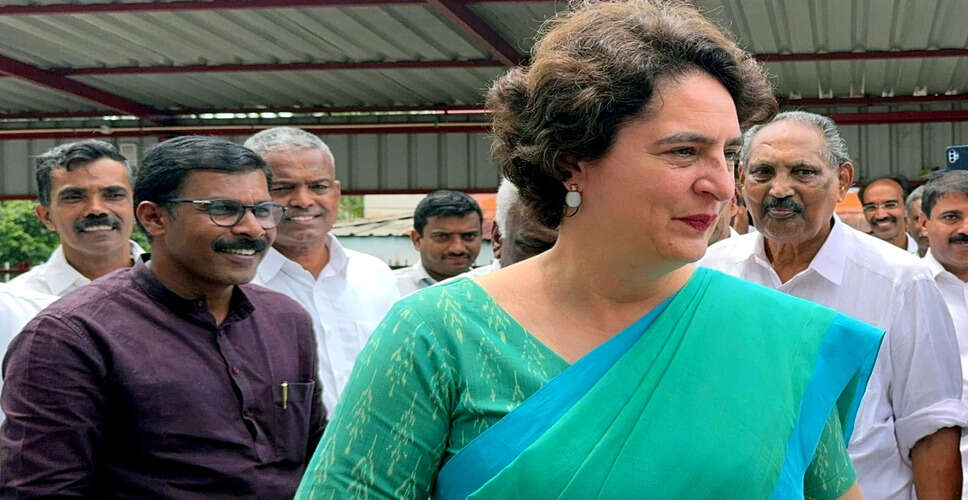प्रियंका गांधी ने वायनाड में नए मेडिकल कॉलेज की मंजूरी का किया स्वागत