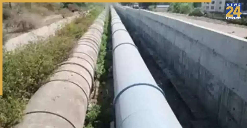 ग्रेटर नोएडा में जल संरक्षण के लिए 12 किमी लंबी पाइपलाइन का निर्माण