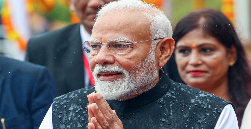 प्रधानमंत्री मोदी के 75वें जन्मदिन पर बधाईयों का तांता