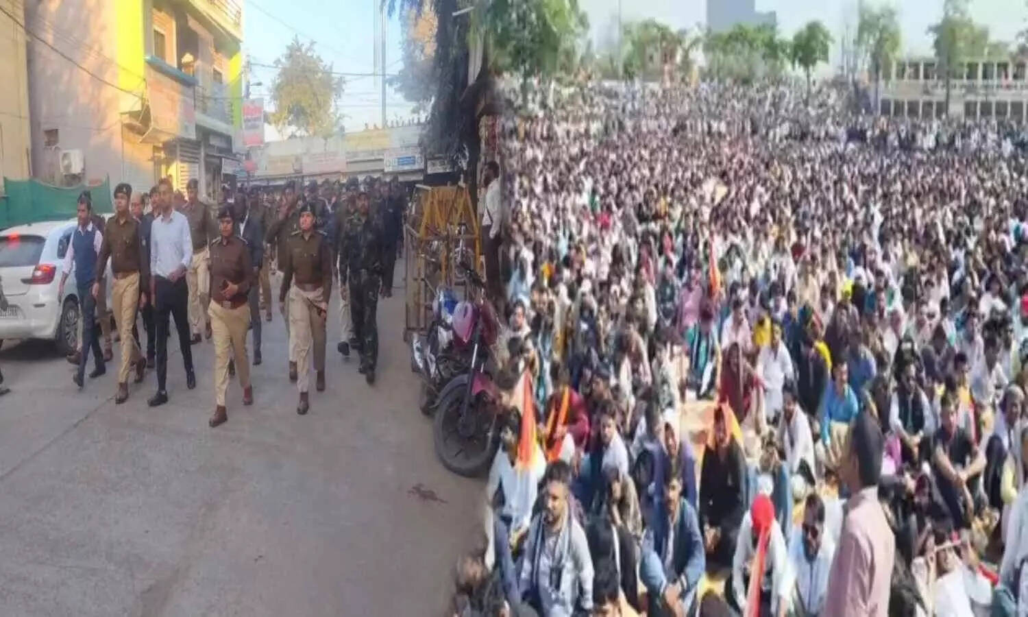 हरदा में करणी सेना का जनक्रांति आंदोलन: सुरक्षा के कड़े इंतजाम