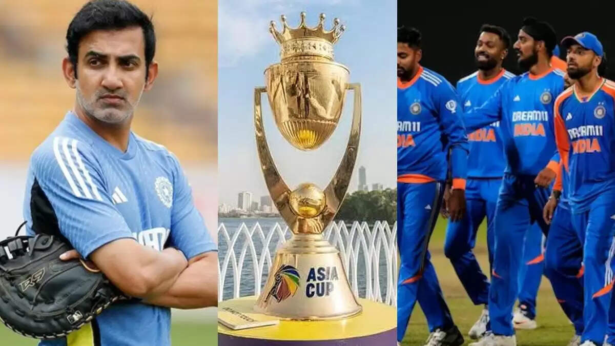 एशिया कप 2025 के लिए भारतीय टीम का चयन, कोच गंभीर के चहेते खिलाड़ियों को मिला मौका