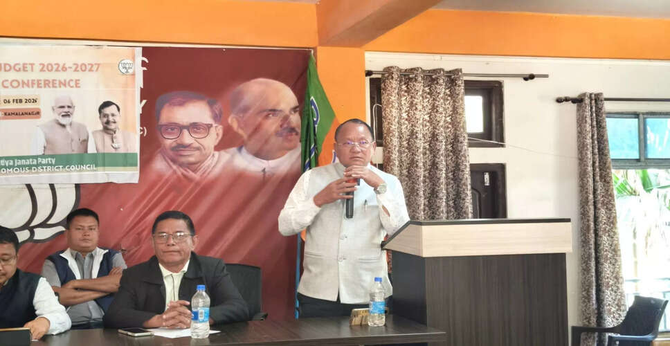 चाकमा स्वायत्त जिला परिषद में वित्तीय संकट पर बीजेपी का आरोप