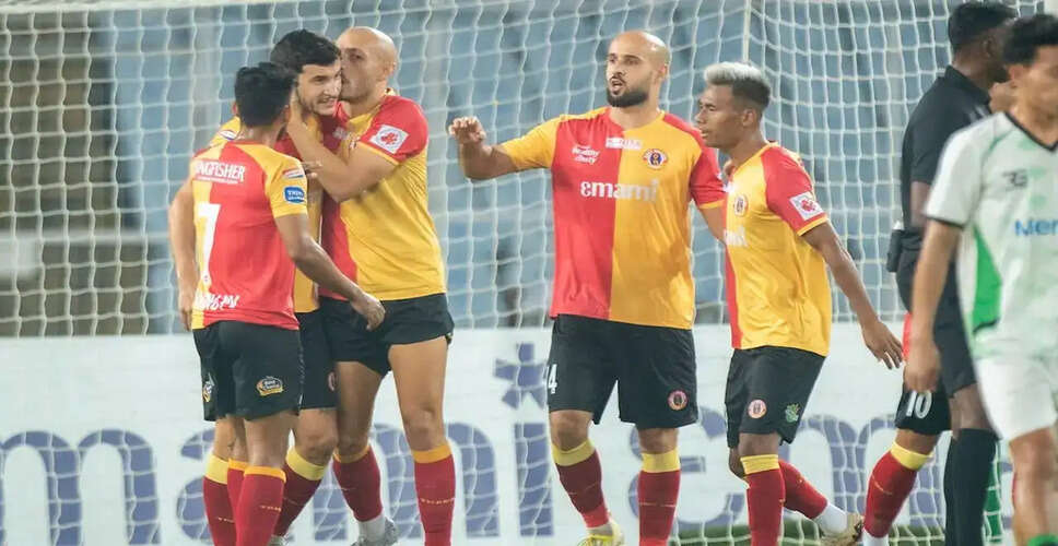 ईस्ट बंगाल FC ने कोलकाता डर्बी में मोहम्मडन स्पोर्टिंग को 7-0 से हराया