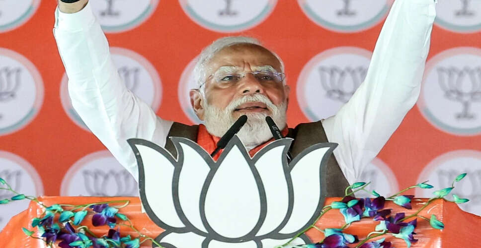 पीएम मोदी ने मुजफ्फरपुर में आरजेडी पर किया तीखा हमला, छठ महापर्व का किया जिक्र