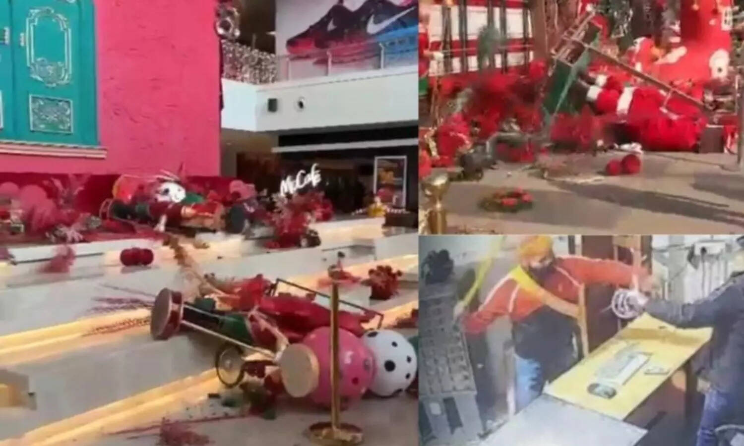 छत्तीसगढ़ में बंद के दौरान हिंसा, मॉल में तोड़फोड़ की घटनाएं