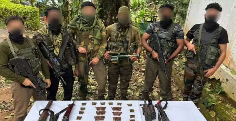 मणिपुर में सुरक्षा बलों का सफल ऑपरेशन: चार उग्रवादी ढेर