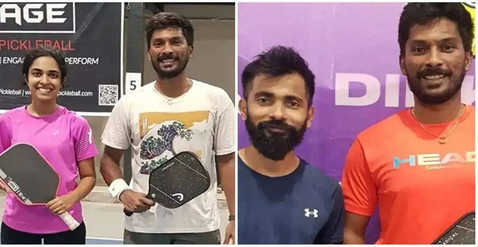 विमलराज जयचंद्रन ने Dinked PWR 200 में जीते तीन स्वर्ण पदक